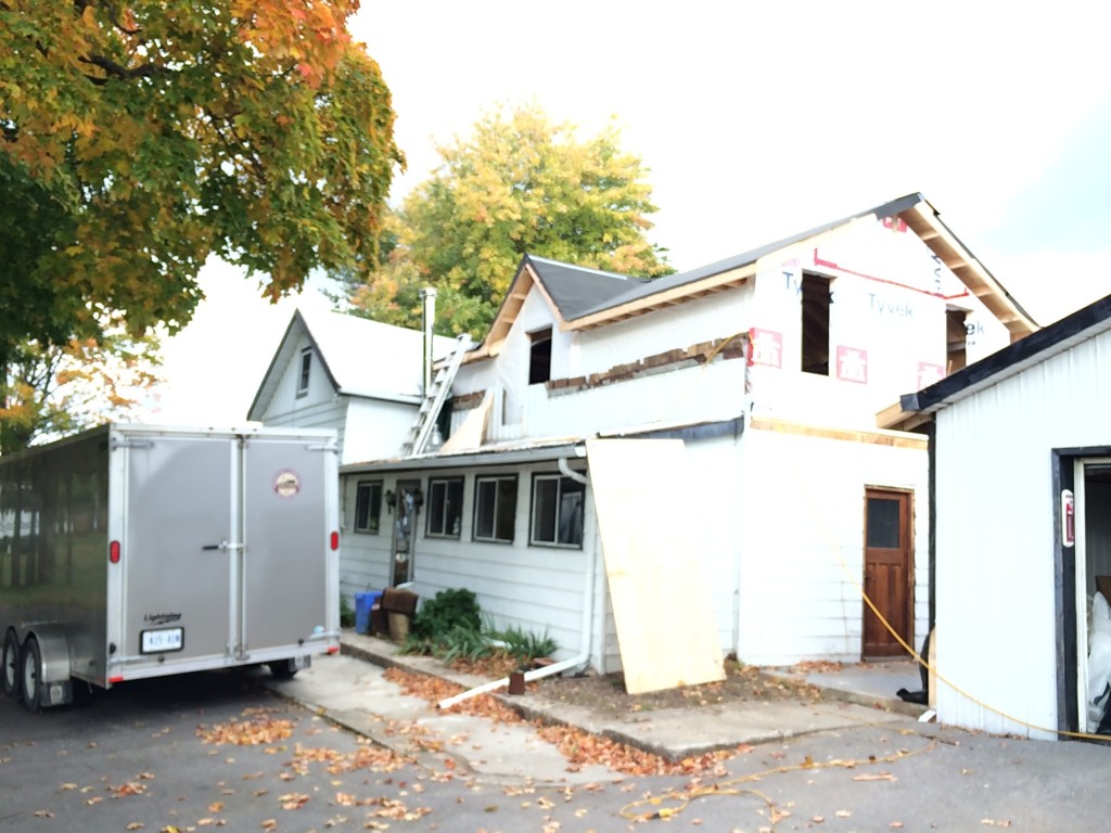 second floor addition after