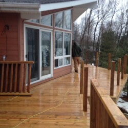 new deck construction